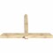 Ekena Millwork Eugene Rough Sawn Timber Gable Bracket, Douglas Fir, 84"W x 53"H x 6"D x 6"F, 15/12 Pitch GBW084X53X0606EUG00RDF - alternate 4